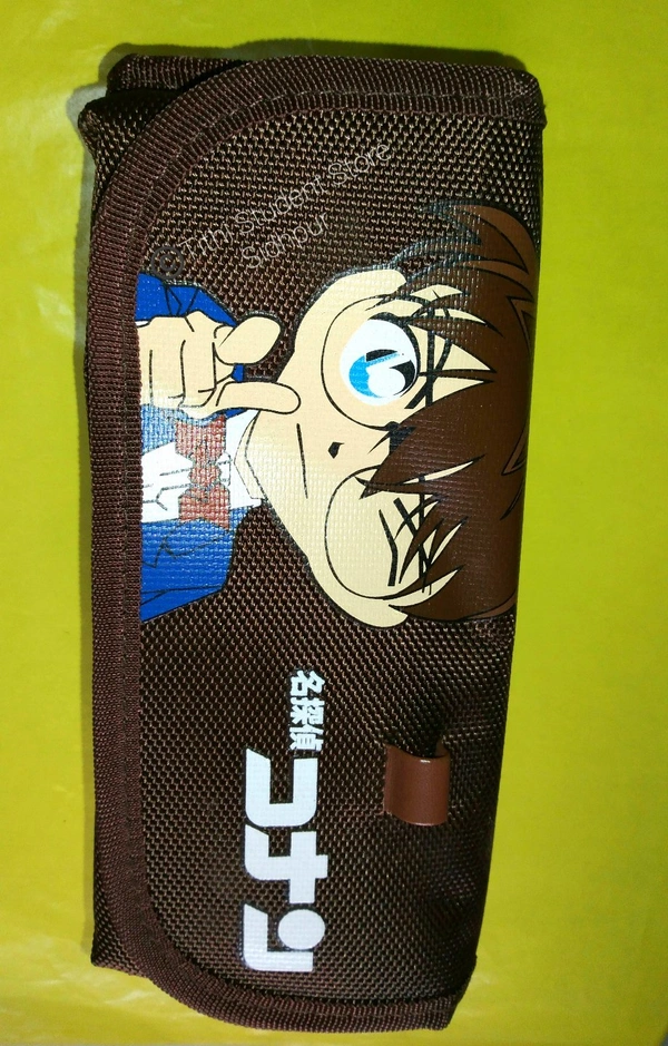 Chocolate Brown High Capacity Pouch  - Only one piece left , Chocalaty Brown , 20×9×7 cm
