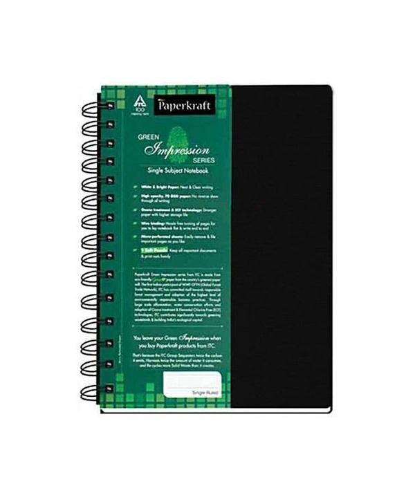 Classmate Paperkraft Spiral Single Subject  - 14.8×21 cm