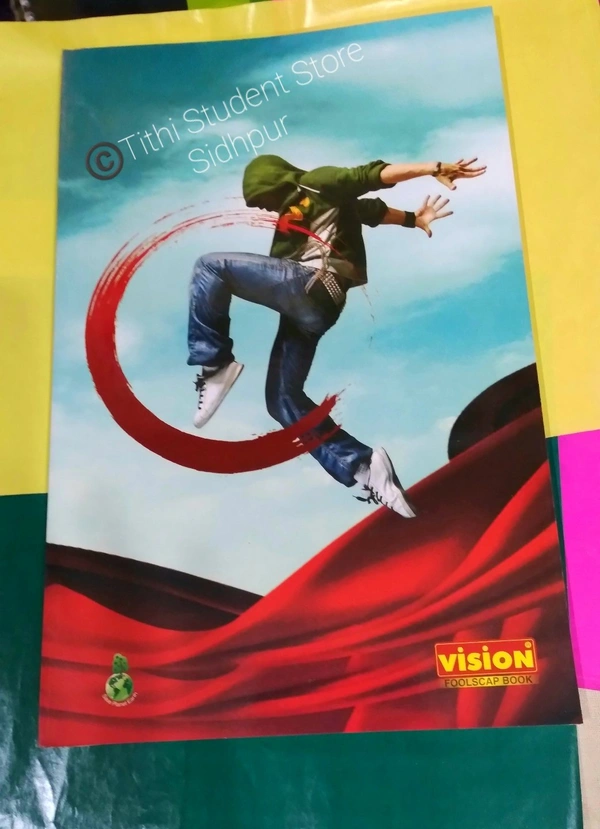 Vision Foolscap Book 228 Page - 210×300 mm 
