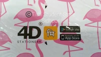 4D Live Birds Exam Board - 9.5 ×13.5 inch