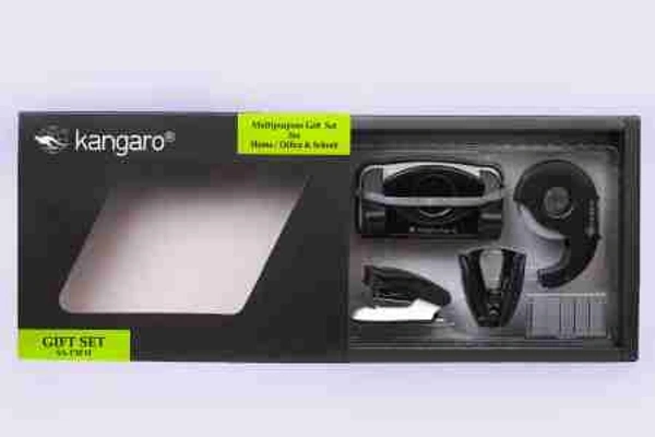Kangaro Gift Set - Due to continuous improvement in product and packaging some pictures may slightly differ., Black , Approx: 22.5 × 17 cm