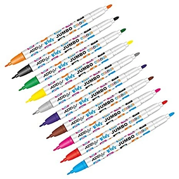 ADD Twin Tip Jumbo Colour Pens - 16 cm approx.