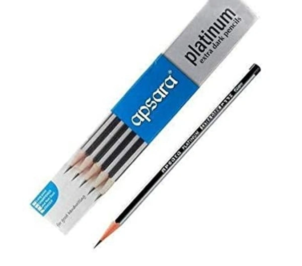 Apsara Platinum Extra Dark Pencil  - 18 cm approx
