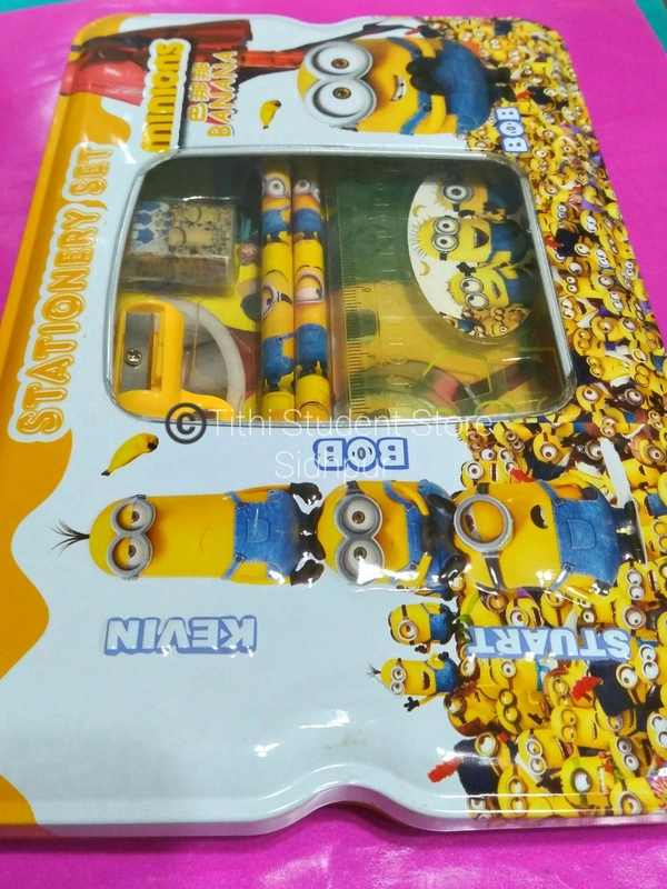 Minions Banana Pencil Box - Yellow , 22 × 14 cm