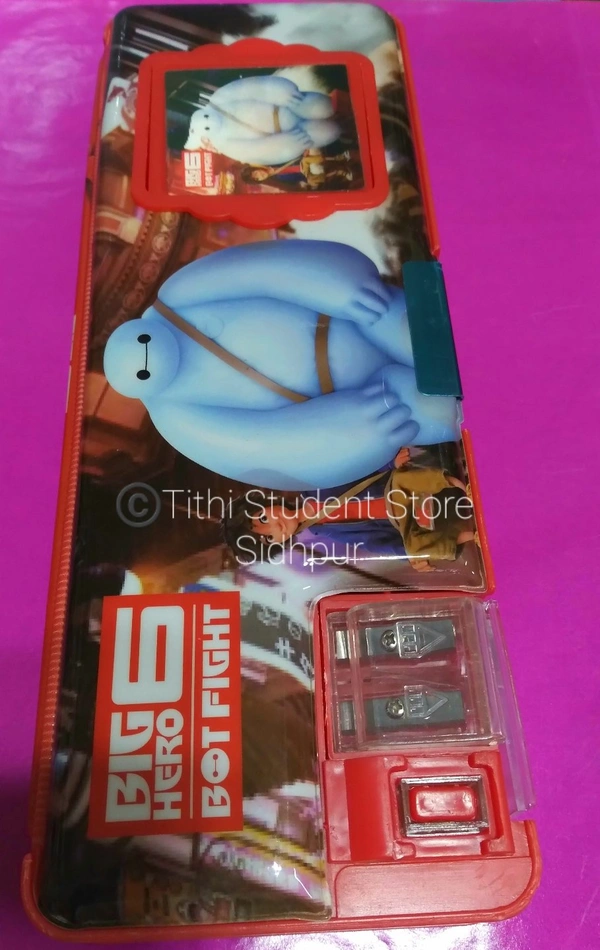 Big Hero 6   Switch Pencil Box - Red, 23 × 9 cm