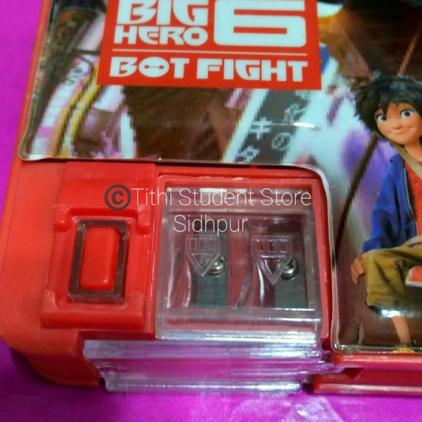 Big Hero 6   Switch Pencil Box - Red, 23 × 9 cm