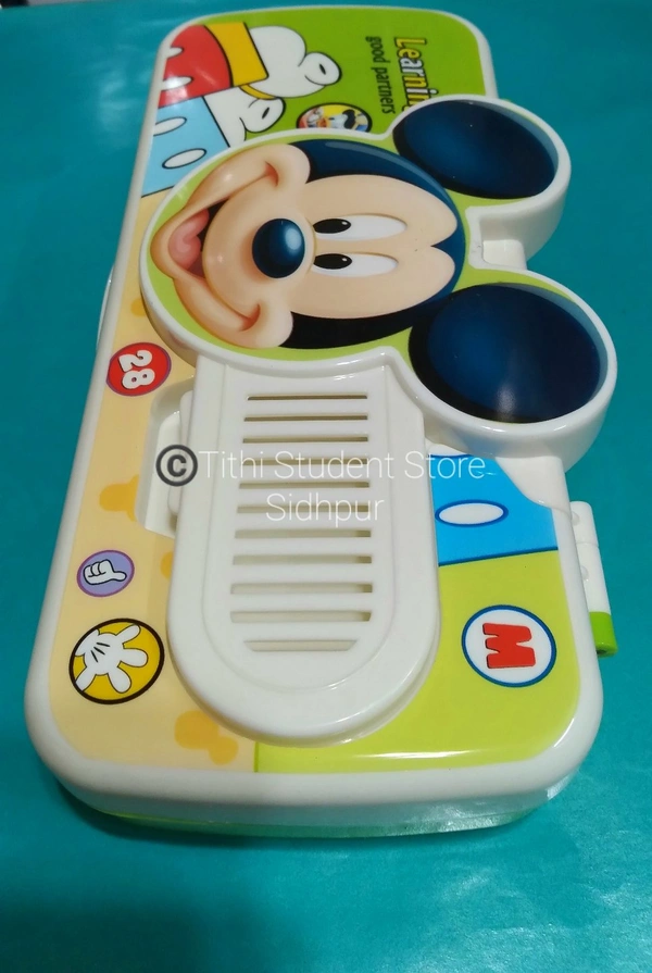 Disney's Mickey Mouse Pencil Box - 19×9.5×4 cm approx.