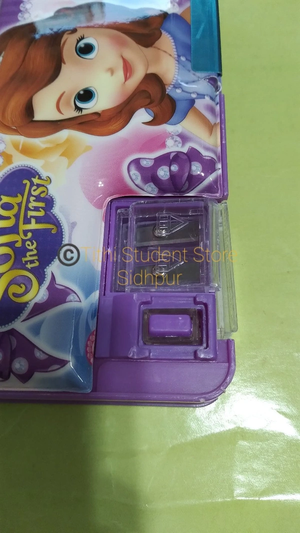 Purple Fency Switch Pencil Box - One piece 