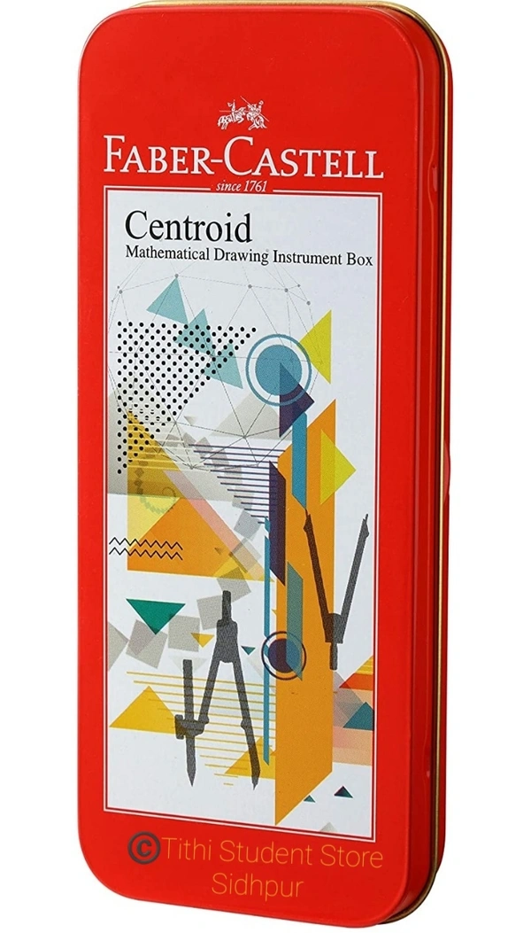 Faber Castell Centroid Mathematical Instrument Box - Single Piece Price