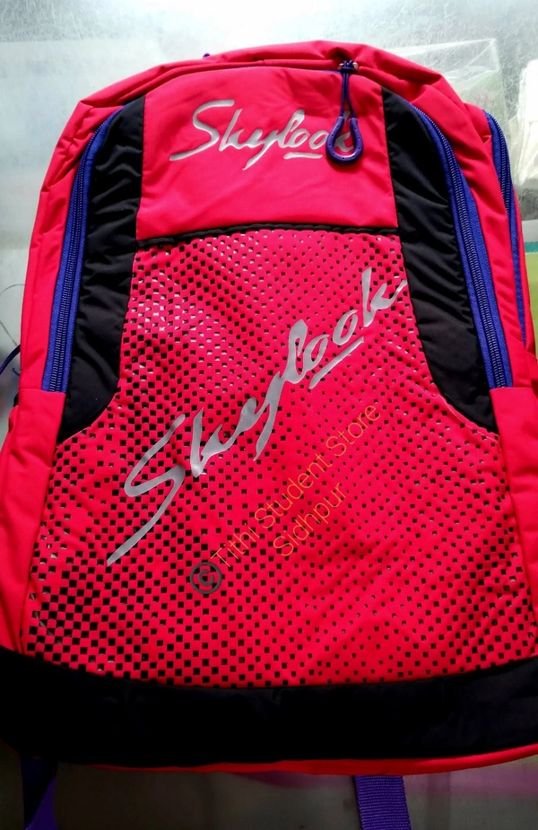 Designer Backpack TSS 122275 - Red Purple combination , Red+ Purple 