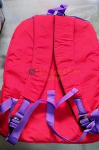 Designer Backpack TSS 122275 - Red Purple combination , Red+ Purple 