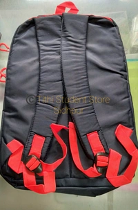 Designer Backpack TSS 122275 - Red+Black , Red Black combination 