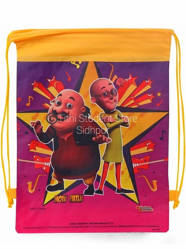 Sticker Bazzar Rop Bag  - Motu Patalu