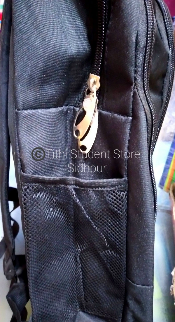 Hi-Jack Student Backpack No.101135 - Black 