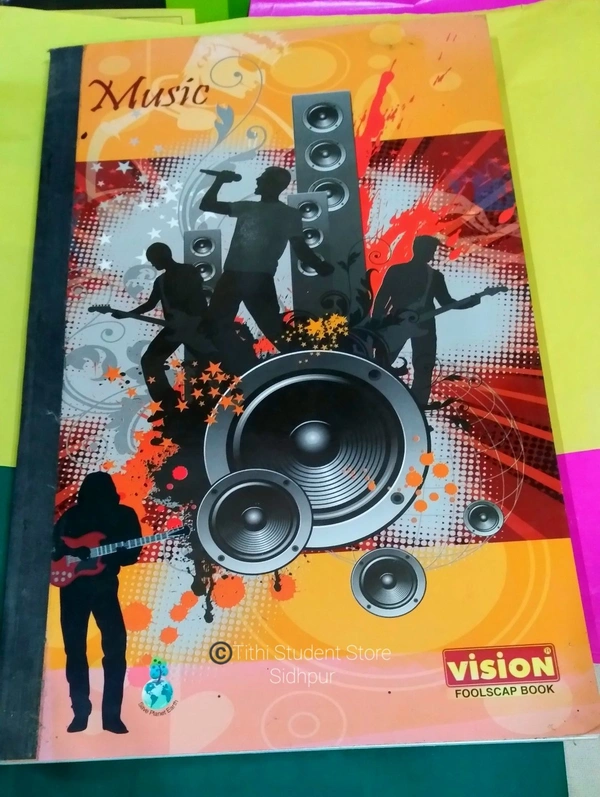 Vision Foolscap Hard Bounded 160 Page - 210×330 mm