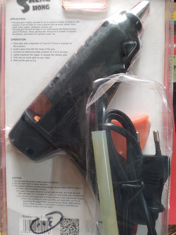 Hot Glue  Gun Regular  - Black Regular 