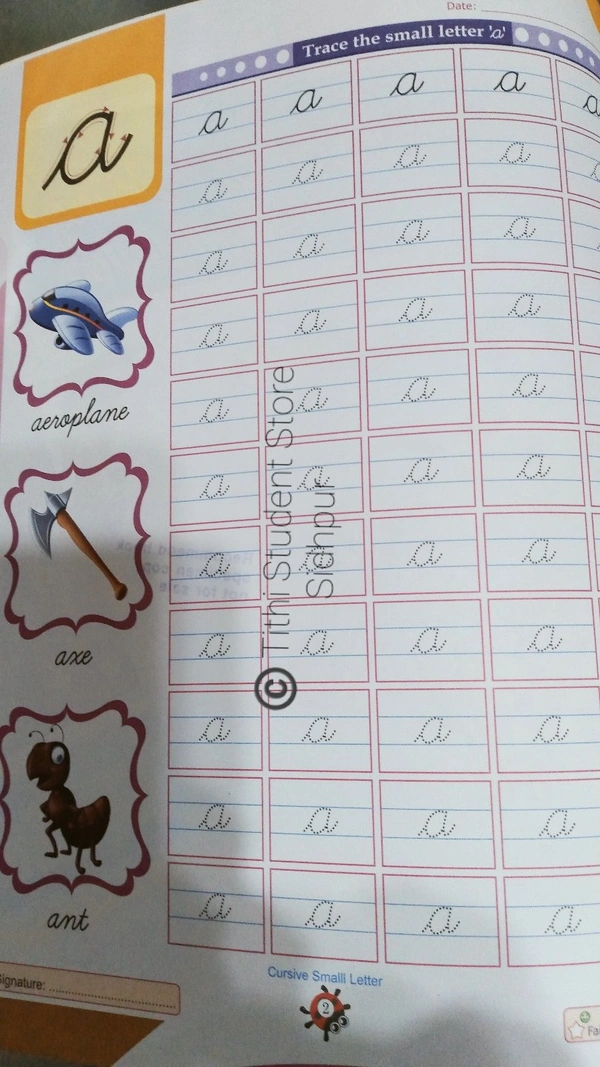 Cursive Small AP - S