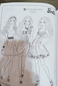 Sticker Bazaar Barbie Fun Coloring Book 13 - No. : 13