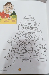    Ganesh Colouring Book - Ganedha