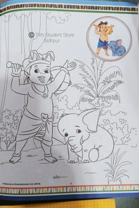 Ghatothkach Colouring Book