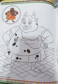 Ghatothkach Colouring Book