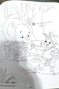 Ghatothkach Copy Colouring Book - Copy n colour 
