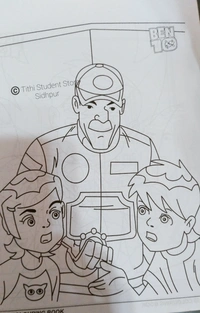 Ben 10 Coloring Book 