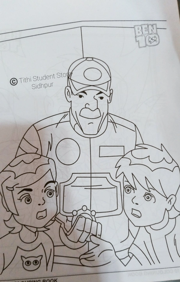 Ben 10 Coloring Book 