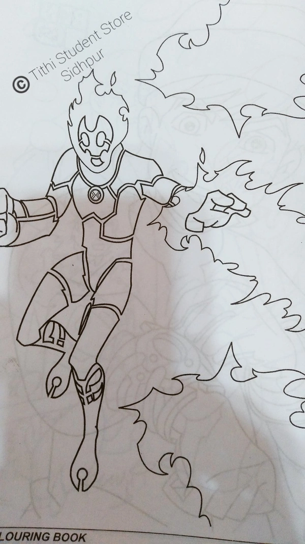 Ben 10 Coloring Book 