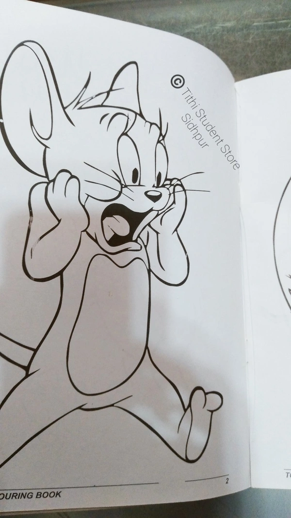 Tom And Jerry Coloring Book 