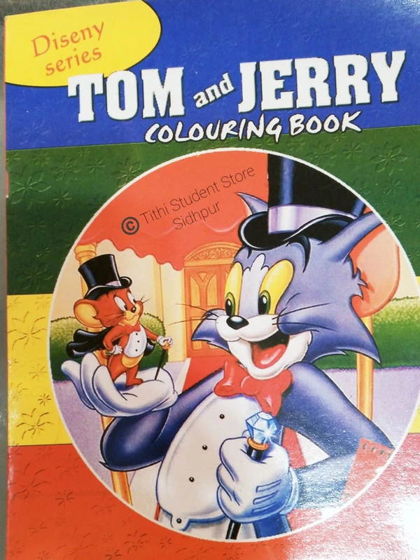 Tom And Jerry Coloring Book 