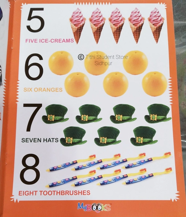 Pictures Book Numbers