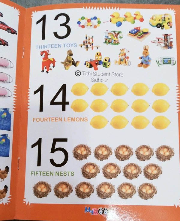 Pictures Book Numbers