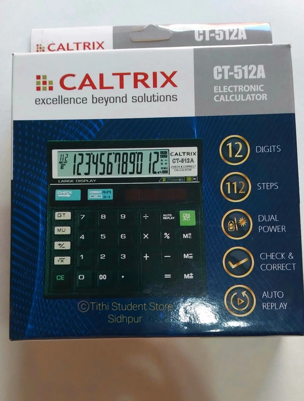 Caltrix CT 512 A Calculator  - 512A