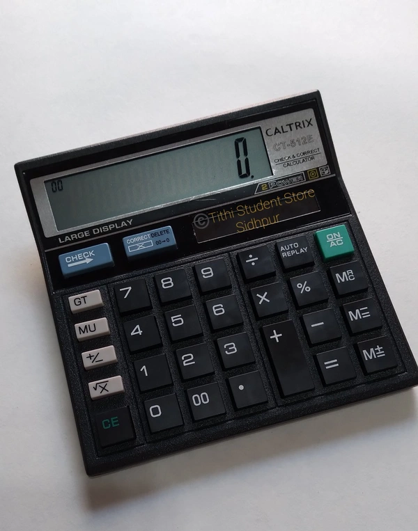 Caltrix CT 512 E Calculator  - 512E, Black