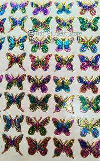 Sparkle Sticker Mix Design 10 Pieces Set