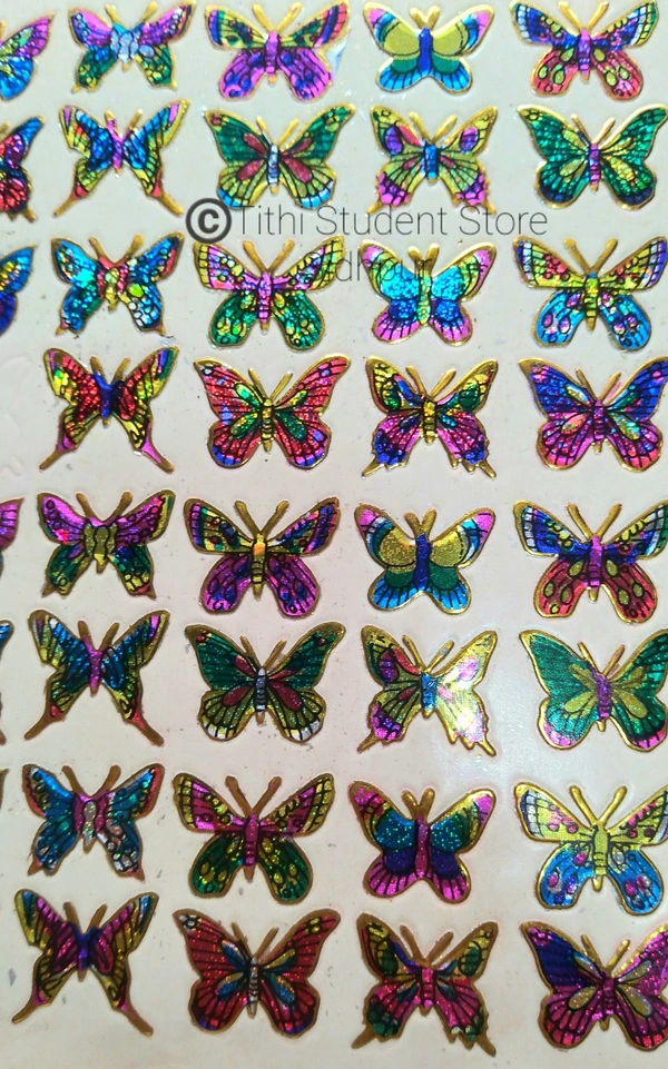 Sparkle Sticker Mix Design 10 Pieces Set