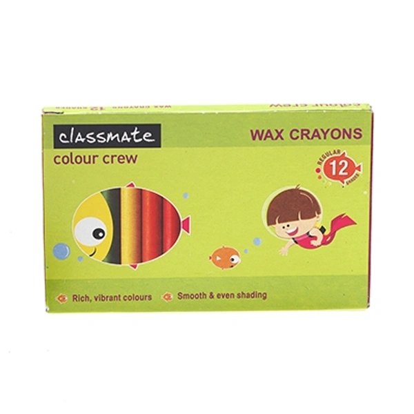 Classmate Colour Crew 12 Shade Regular
