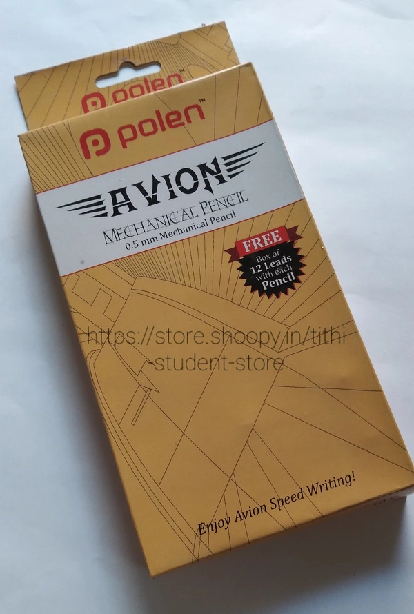 Avion Mechanical Pencil 0.5( Free Leads)  - 10 Piece Pack