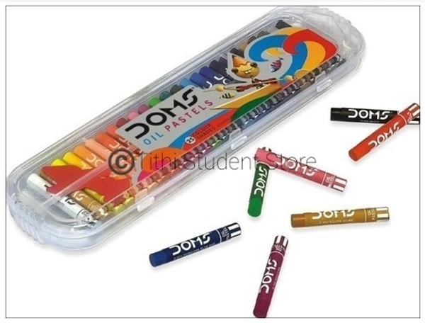 Doms Oil Pastel 25 Shades  - 25 Shade