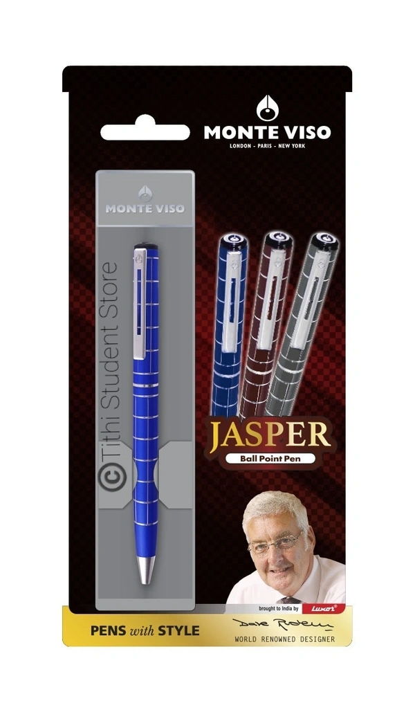 Monte Viso Jasper Roller Pen - Random 