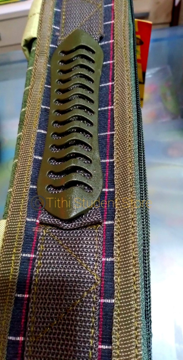 School Bag Adventure Series - Dark military Green, 16×13×7 inch approx