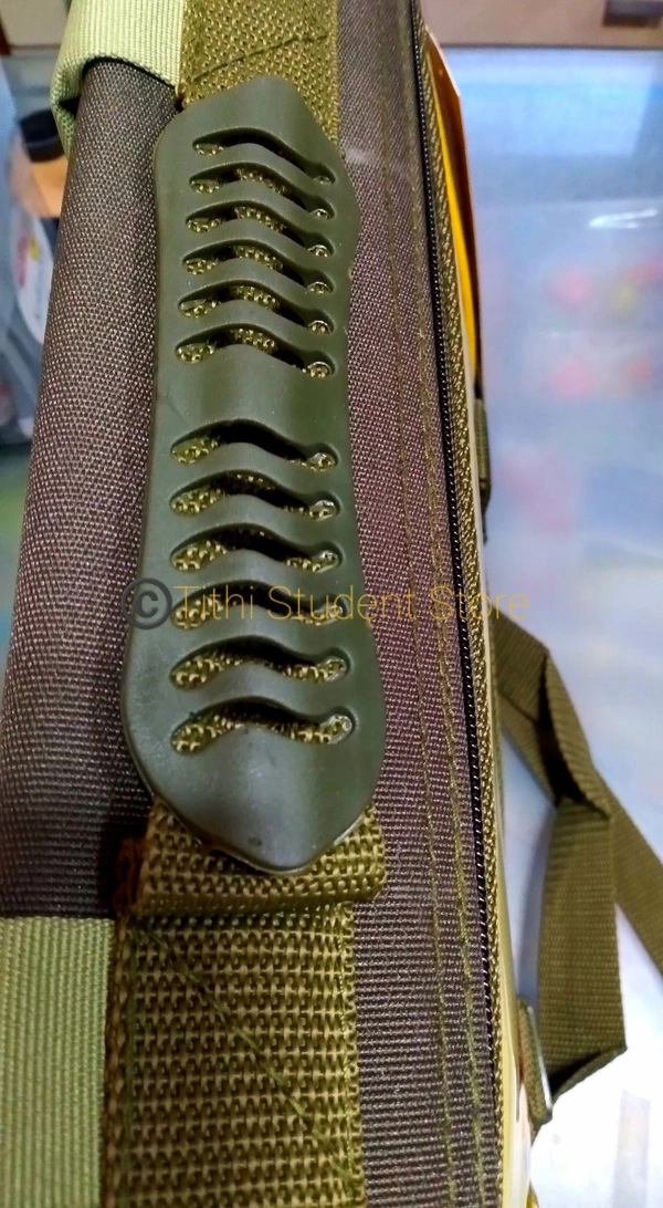 School Bag Sports Car  - Dark military Green , 16×12.5×7 inch approx 