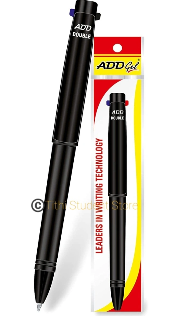 ADD Double 2in1 Ball  Pen  - Blue +Red