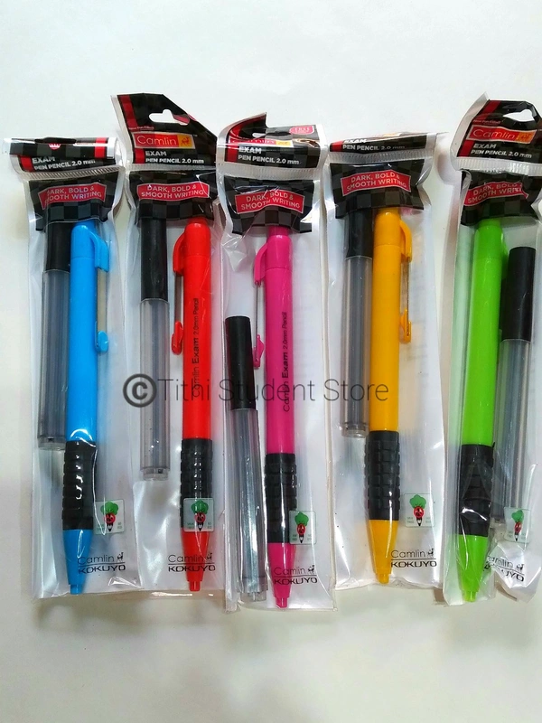 Camlin Exam Pen Pencil 2.0mm SINGLE PIECE  - Random, SINGLE PIECE 