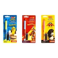 Camlin Cartridge Fountain Pen  - Random Body colors ☆Blue Ink , Two Jubmo Ink cartridges free 