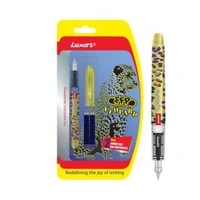 Luxor Leopard Fountain Pen - Random Body colors, Blue Ink, Two Jumbo  Ink cartridges free