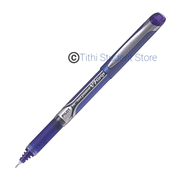 Pilot V7 Grip Hi-Techpoint - Blue Ink 