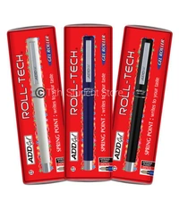 ADD Roll Tech Gel Roller Pen - Blue Ink 