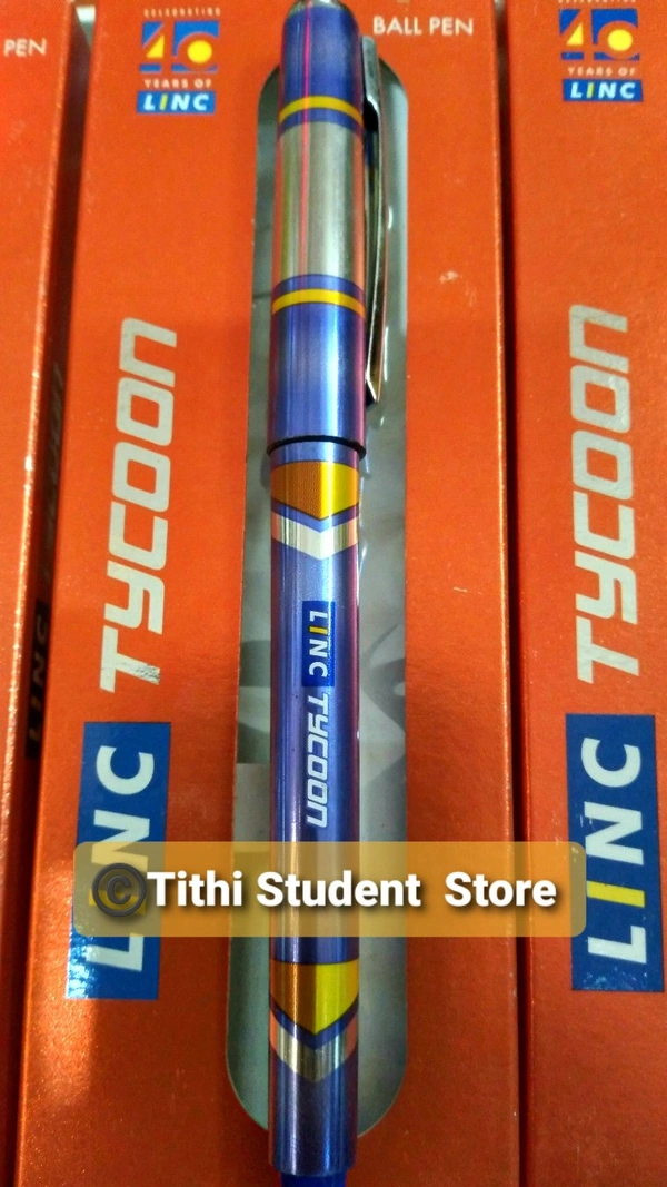 LINC Ticon Ball Point Pen - Blue Ink , Price for single piece